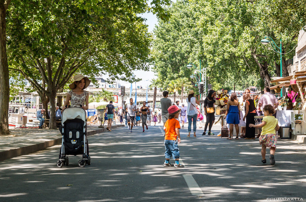 paris plage 2016 - quai de seine